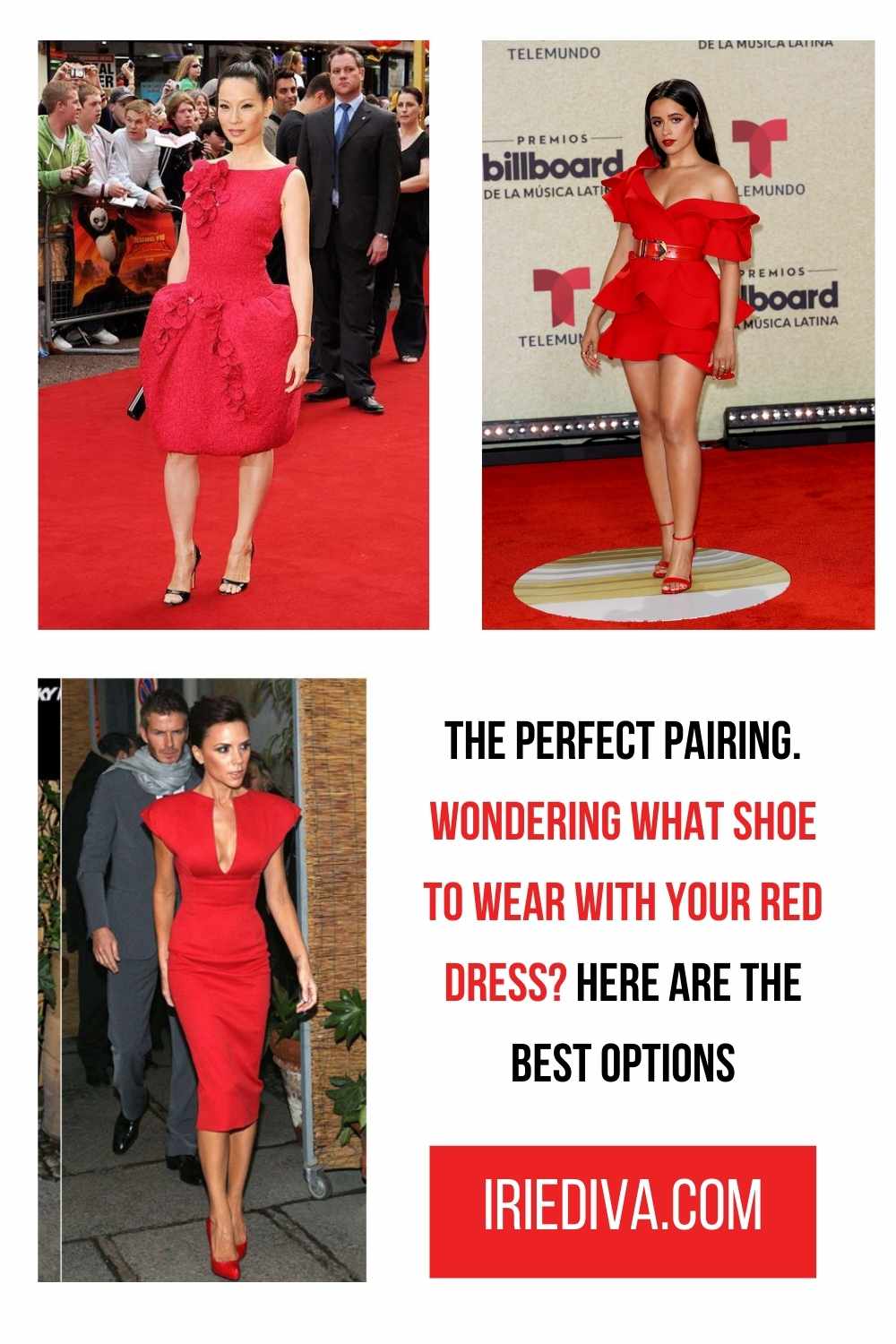 Red dress, what shoes? 5 Options for Different Occasions (My 39th Bday — free download